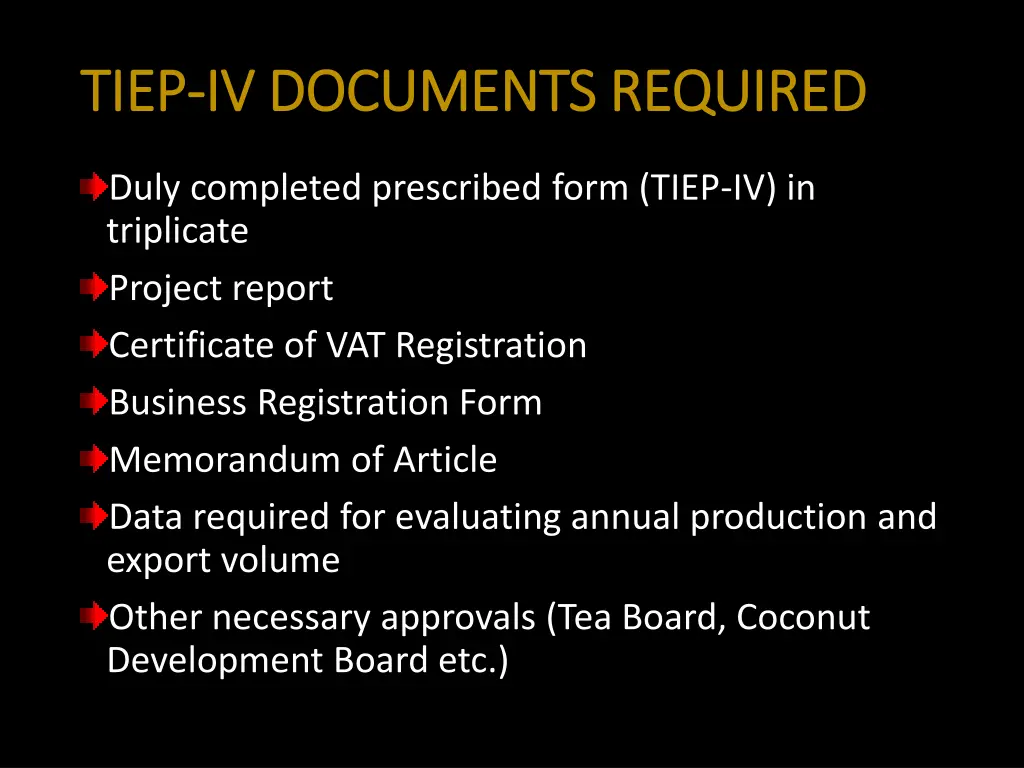 tiep tiep iv documents iv documentsrequired
