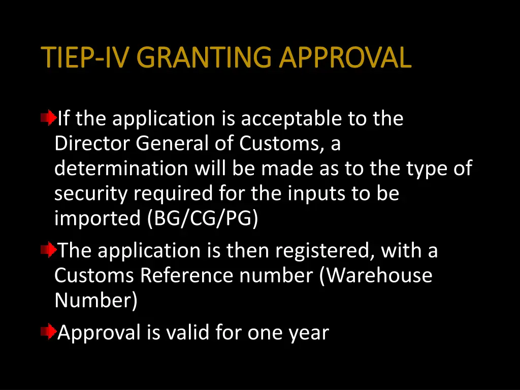 tiep tiep iv granting iv grantingapproval