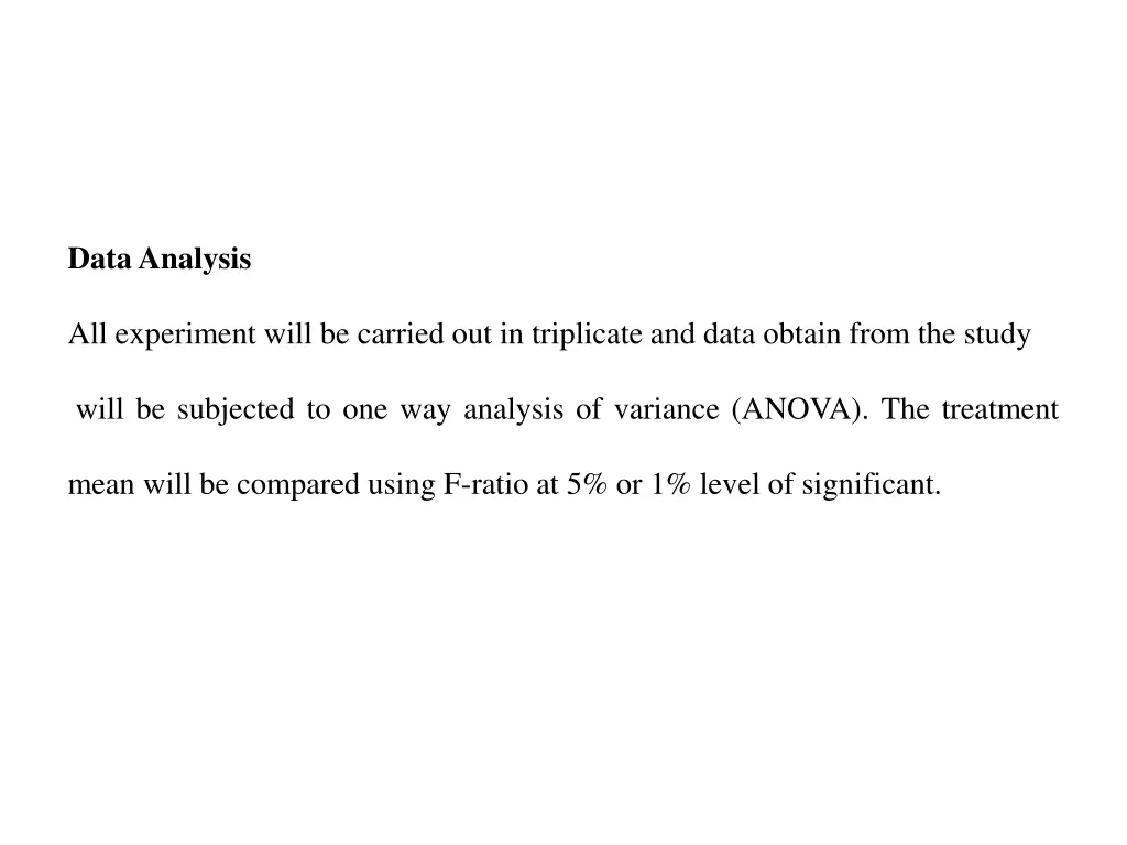 data analysis