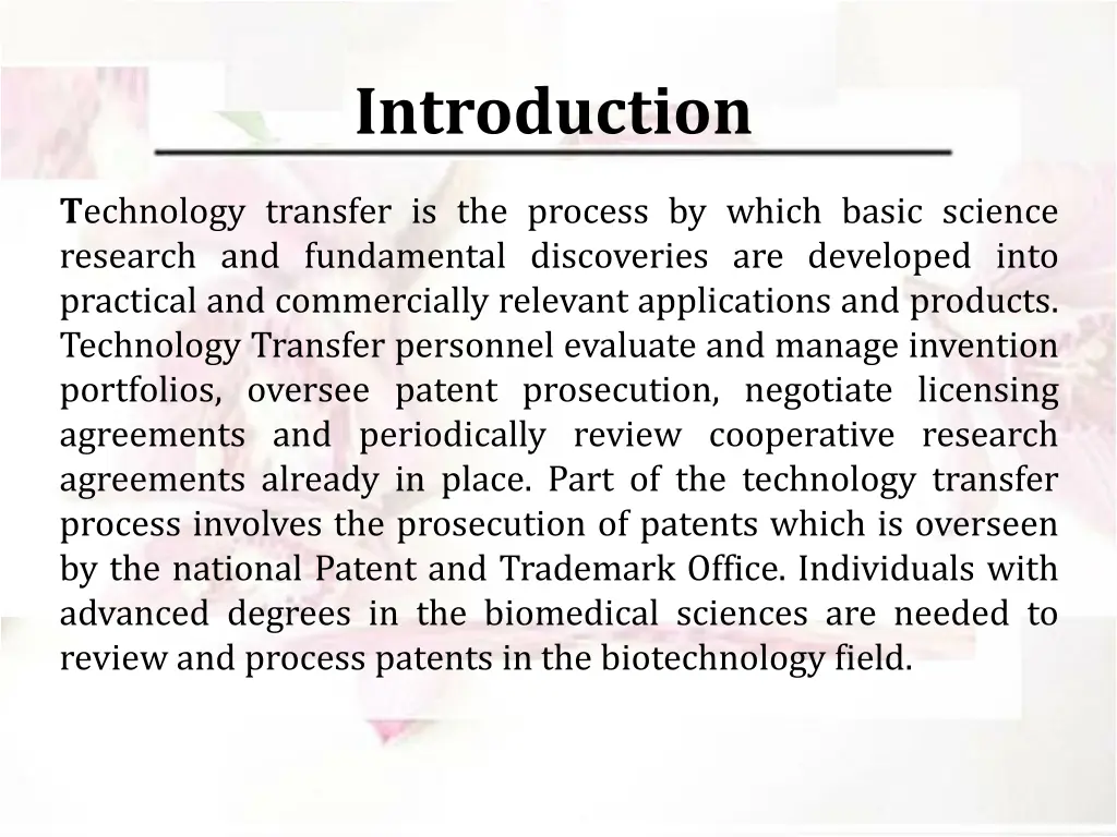 introduction
