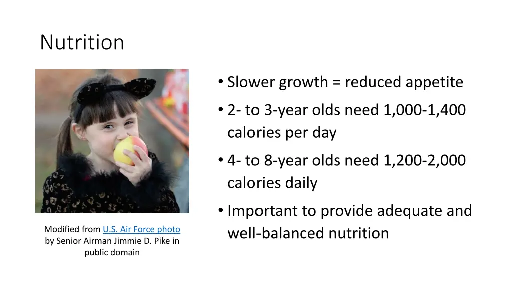 nutrition