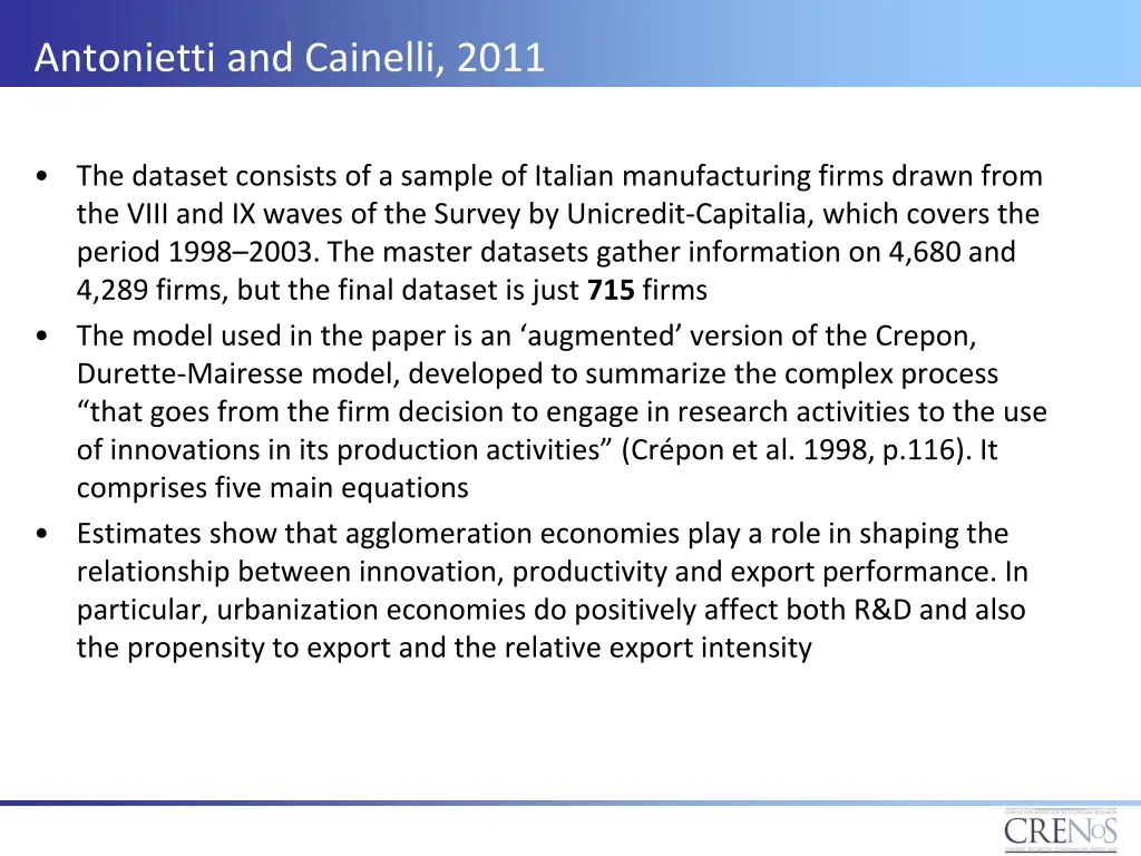 antonietti and cainelli 2011