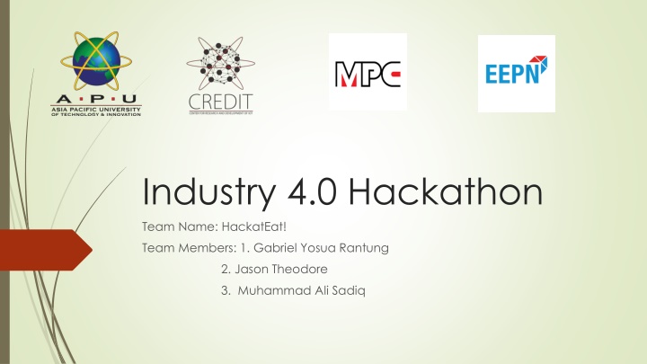 industry 4 0 hackathon