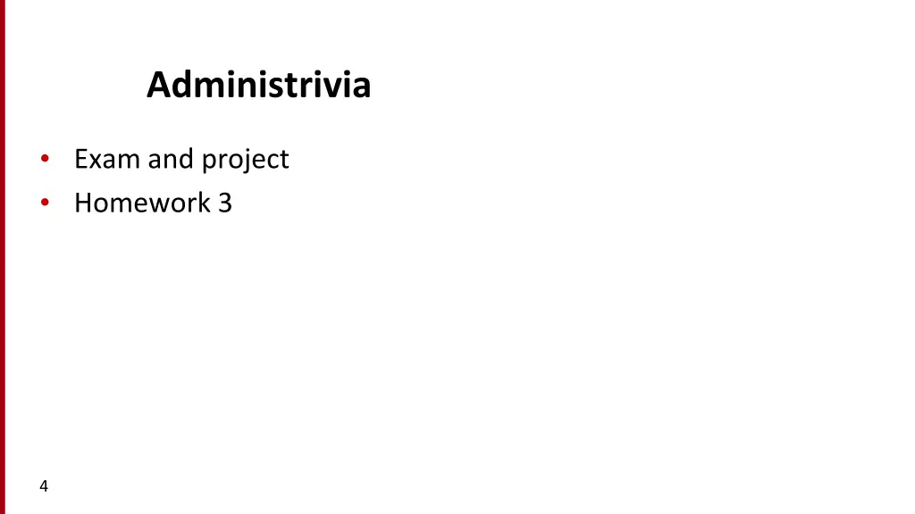 administrivia