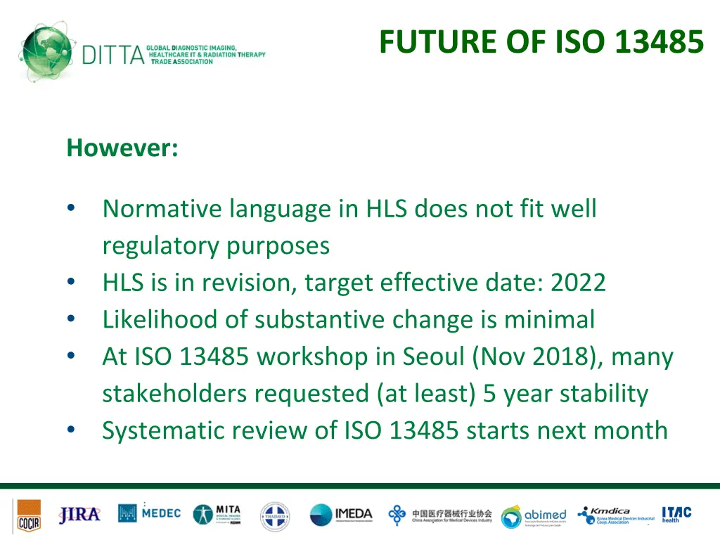 future of iso 13485 1