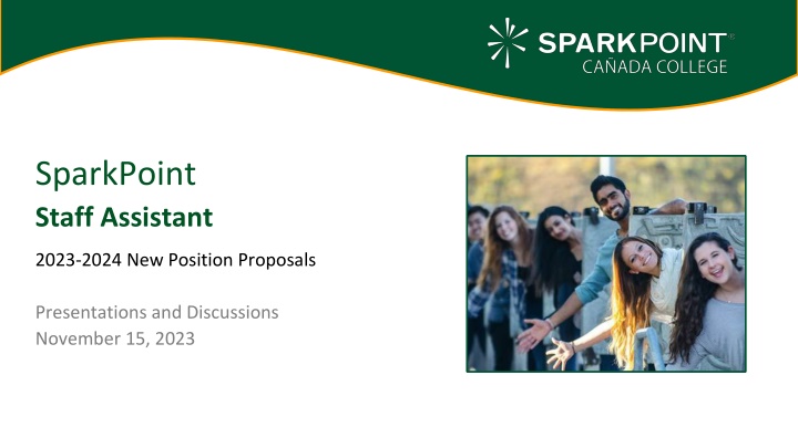 sparkpoint staff assistant