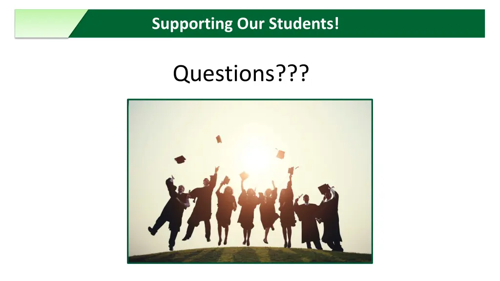 supporting our students