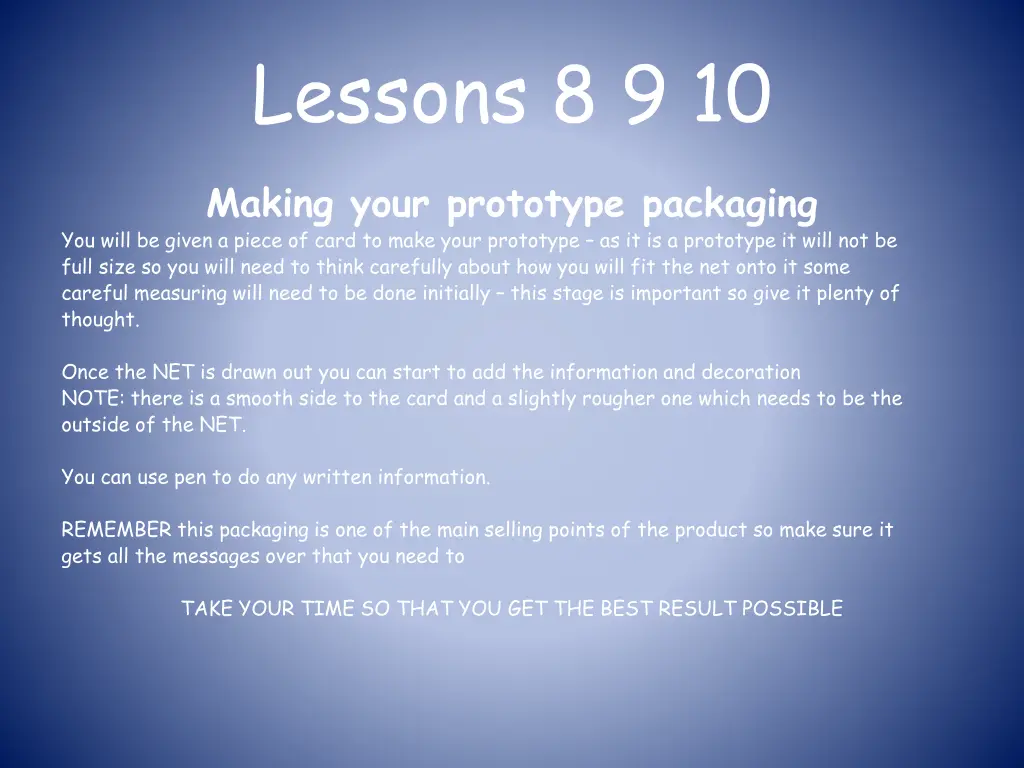 lessons 8 9 10