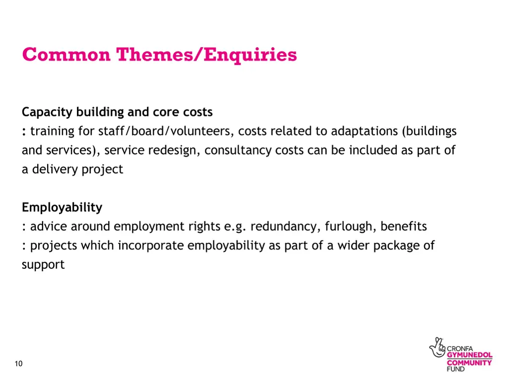 common themes enquiries 1