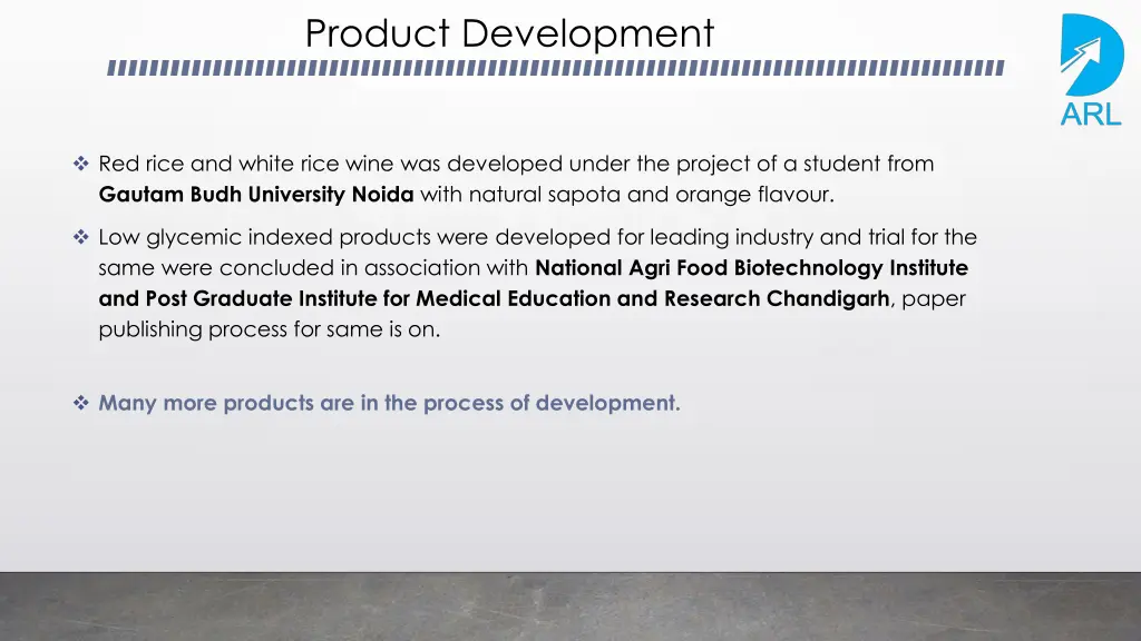 product development