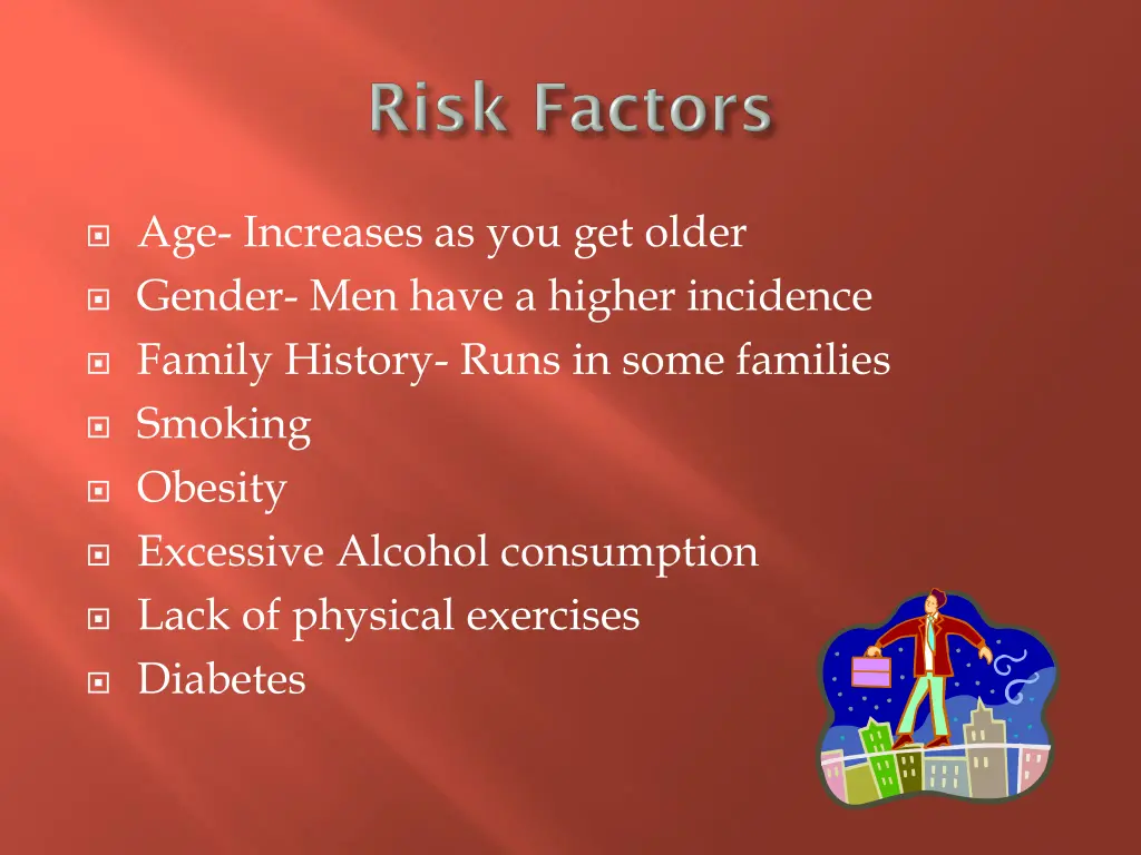 age increases as you get older gender men have