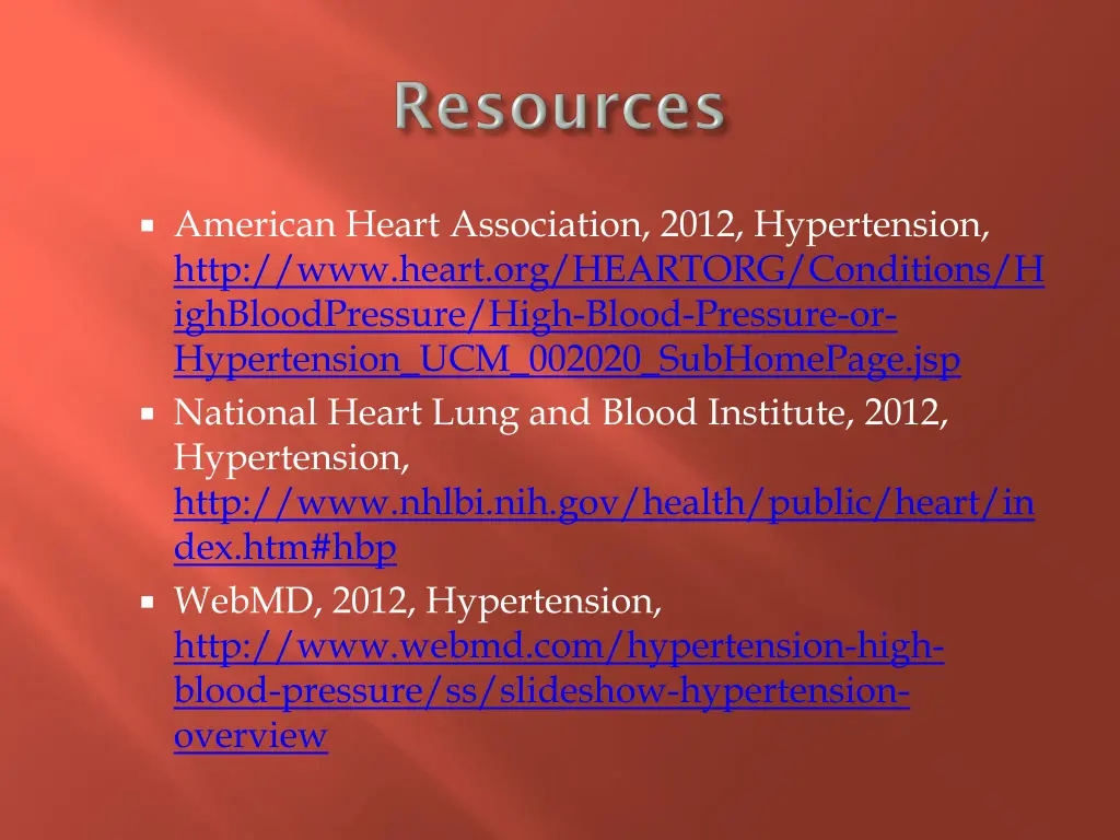 american heart association 2012 hypertension http