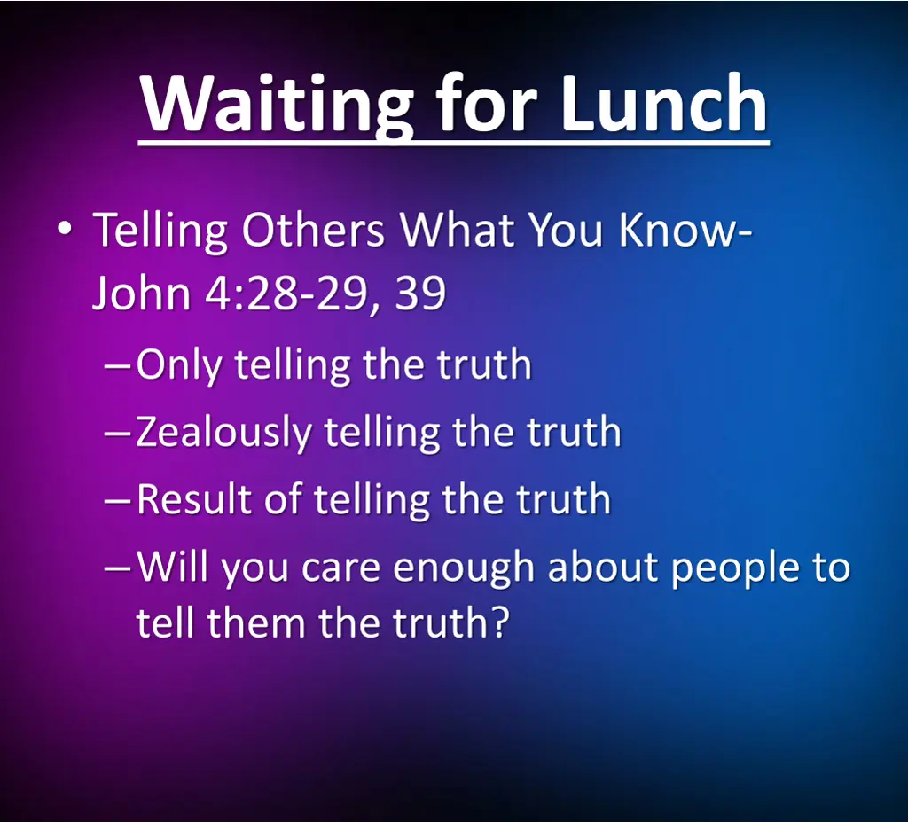 waiting for lunch 7