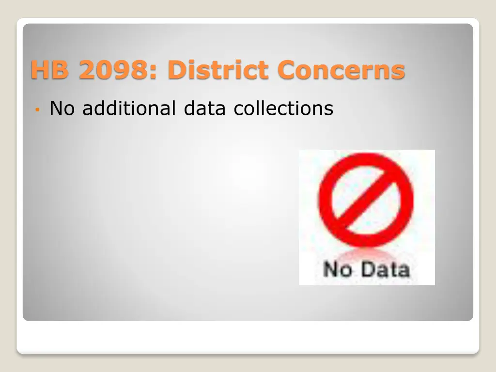 hb 2098 district concerns