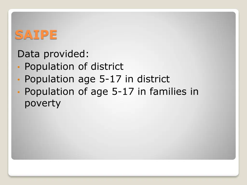 saipe 1