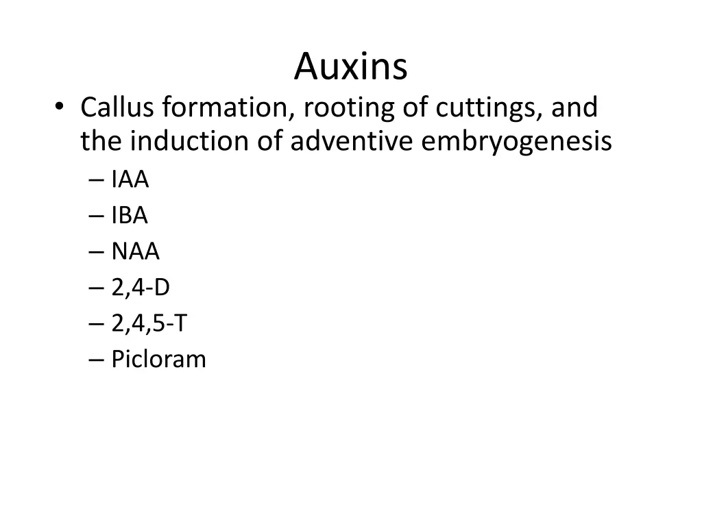 auxins