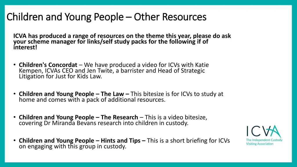 children and young people children and young
