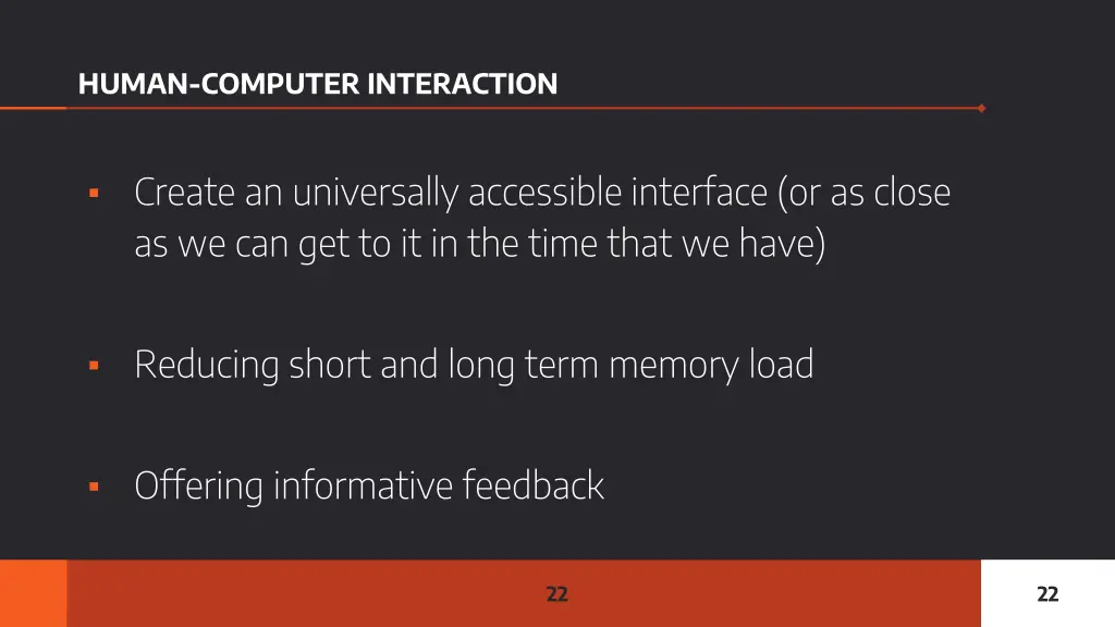 human computer interaction