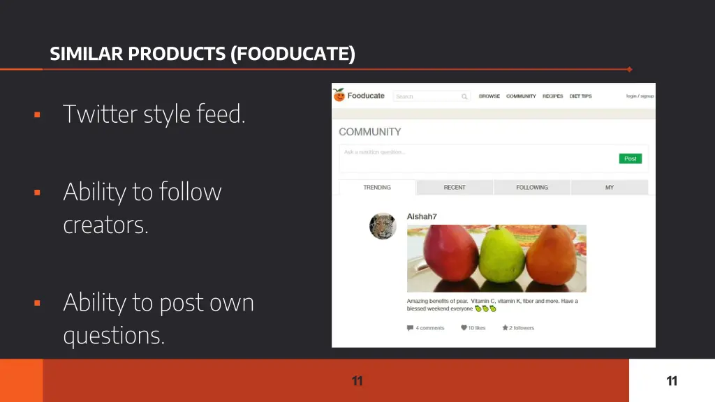 similar products fooducate