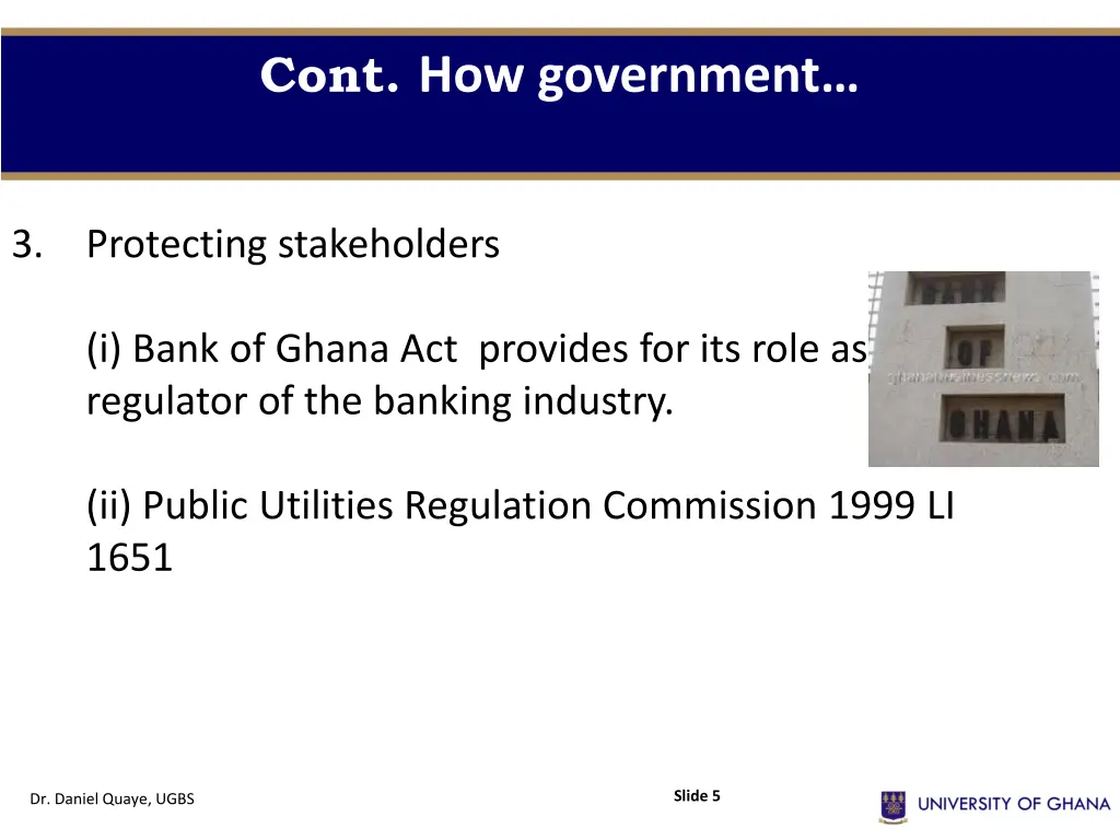 cont how government