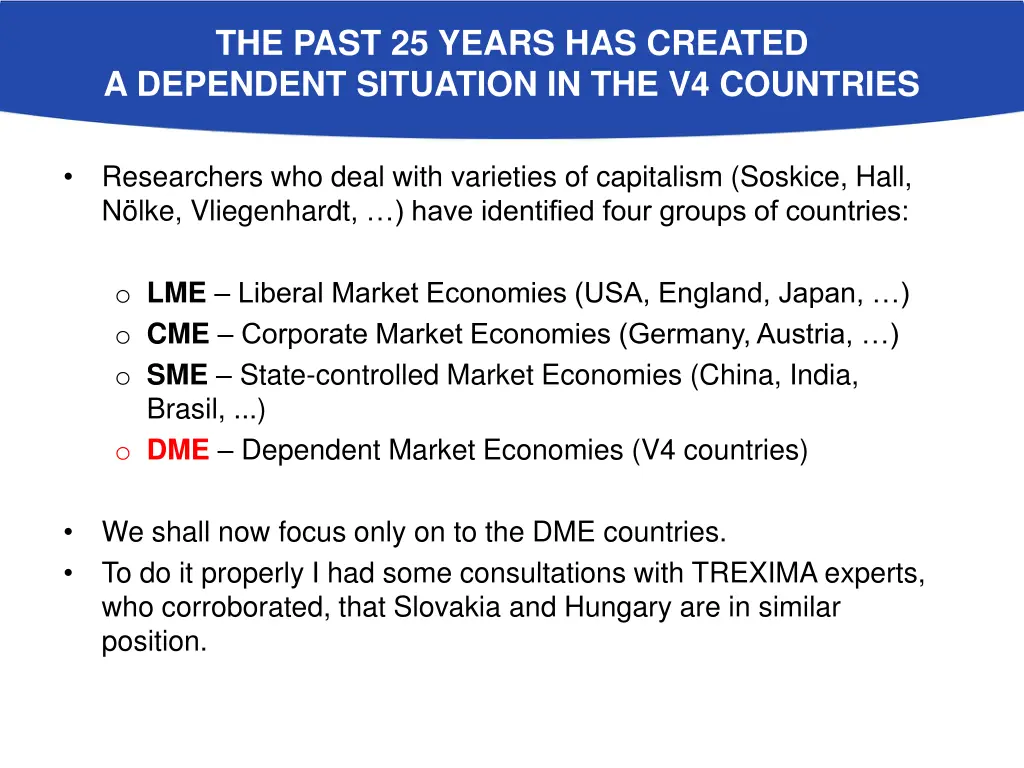 the past 25 years has created a dependent