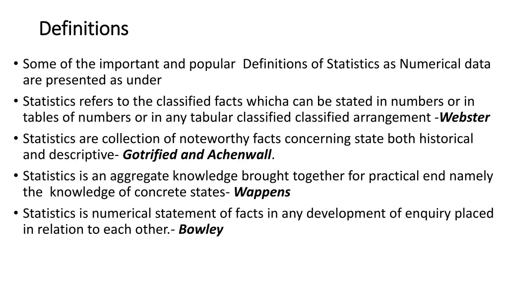 definitions definitions