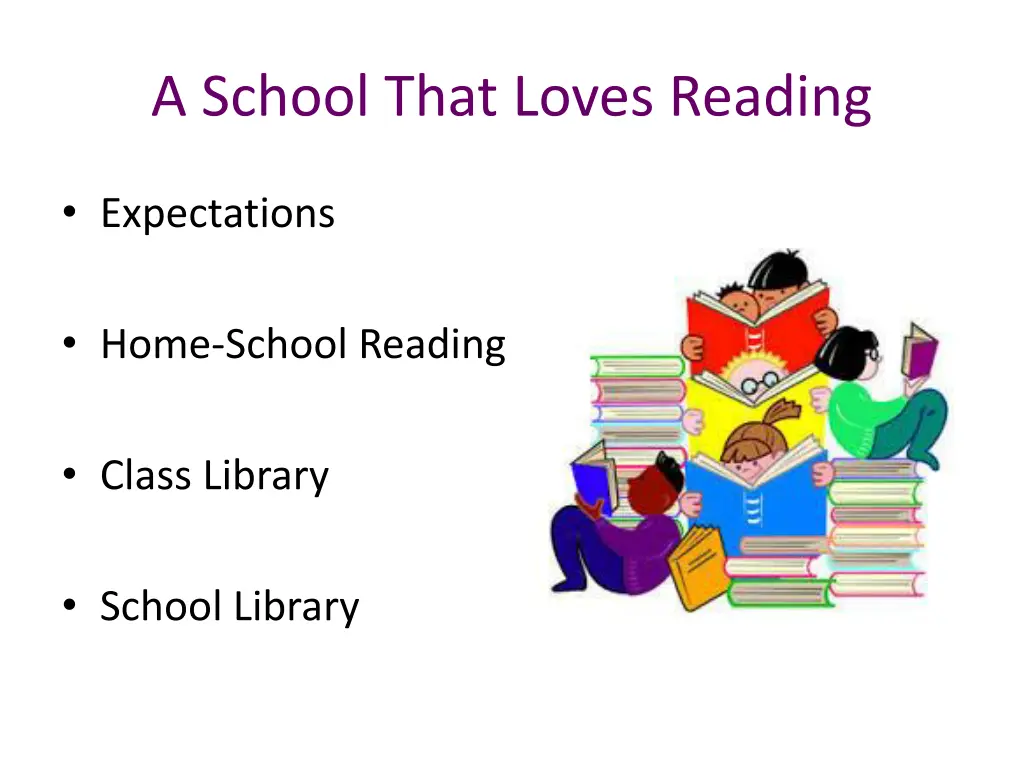 a school that loves reading