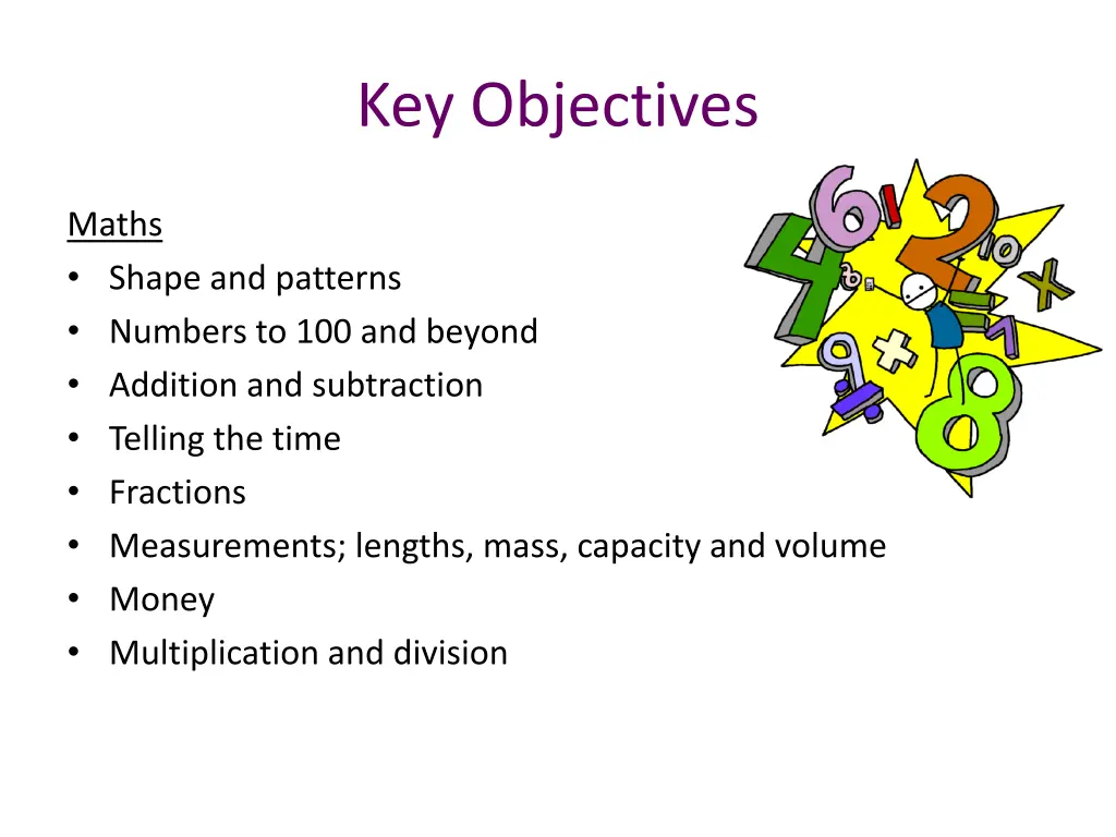 key objectives