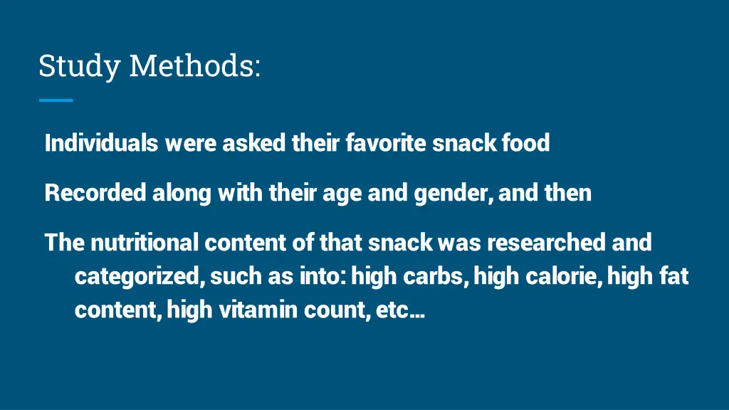 study methods