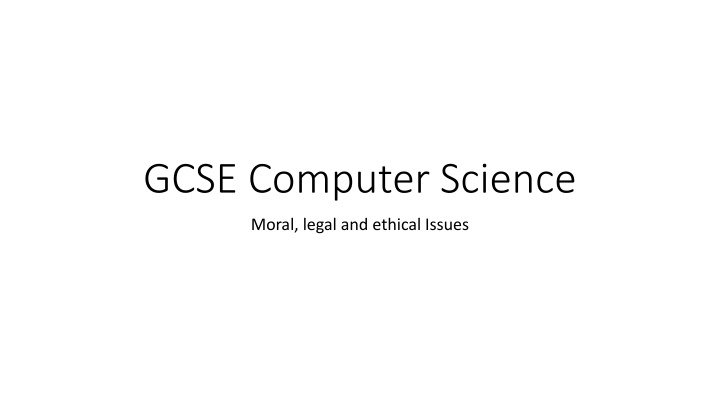 gcse computer science