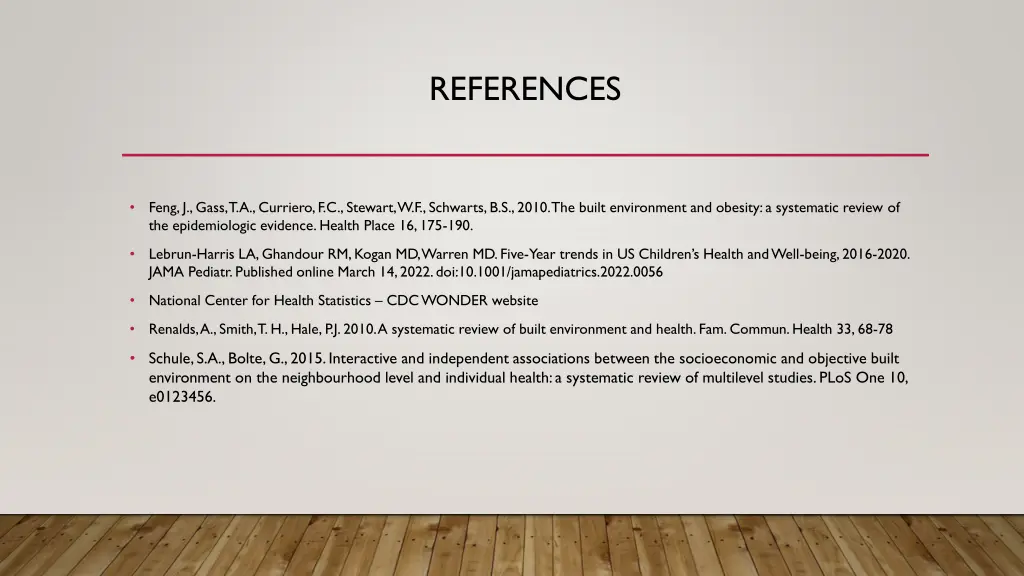 references