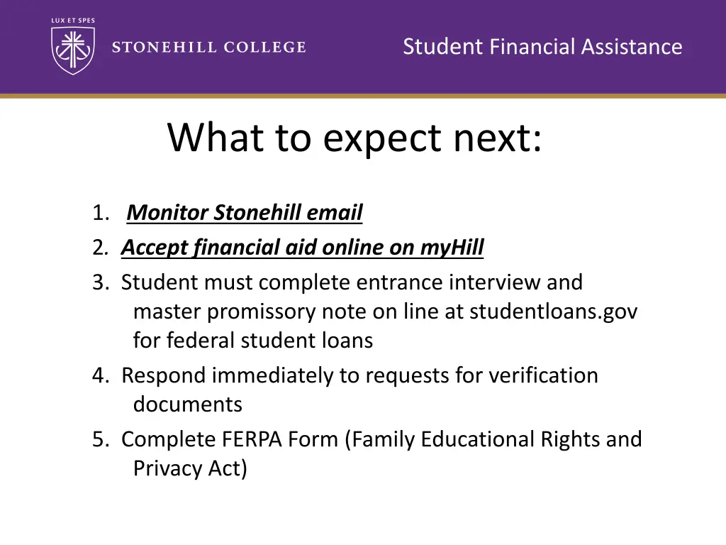 student financial assistance 1