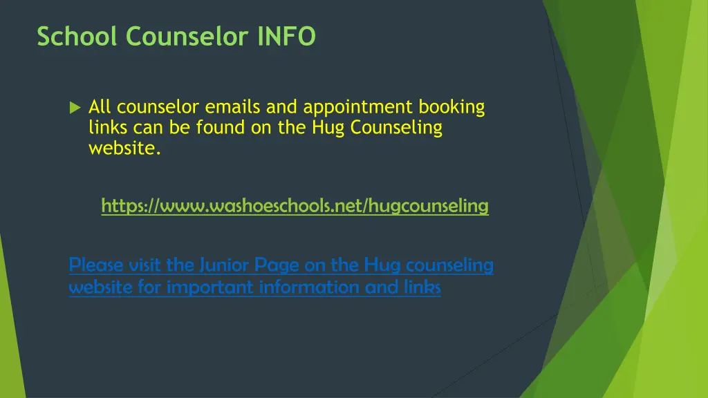 school counselor info