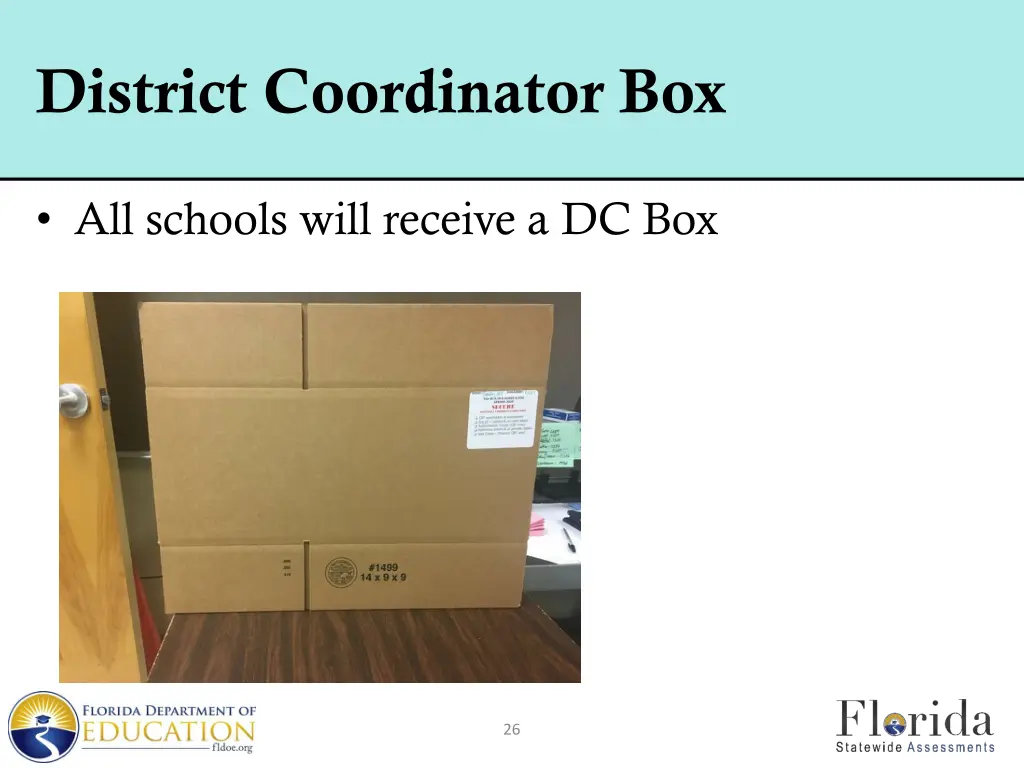 district coordinator box