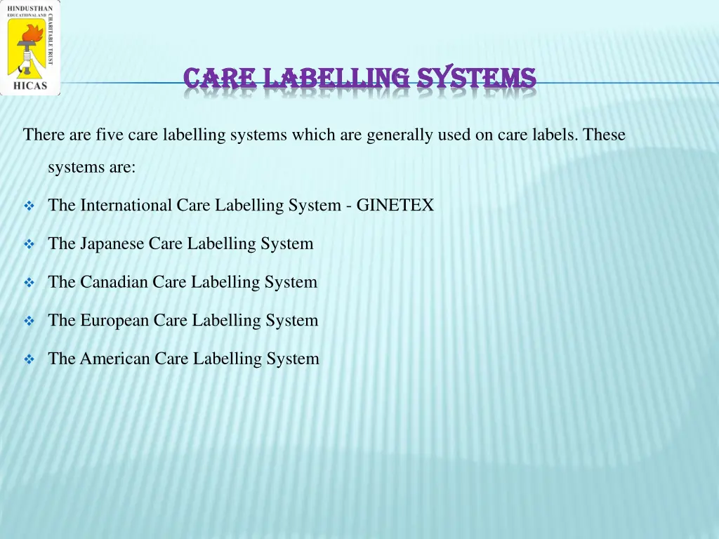 care care labelling labelling systems