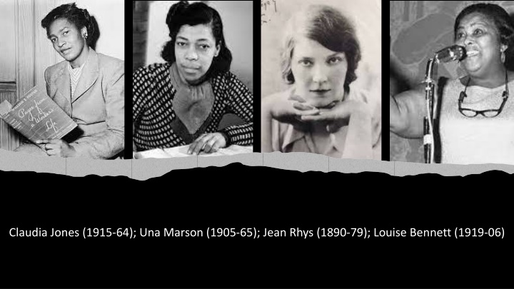 claudia jones 1915 64 una marson 1905 65 jean