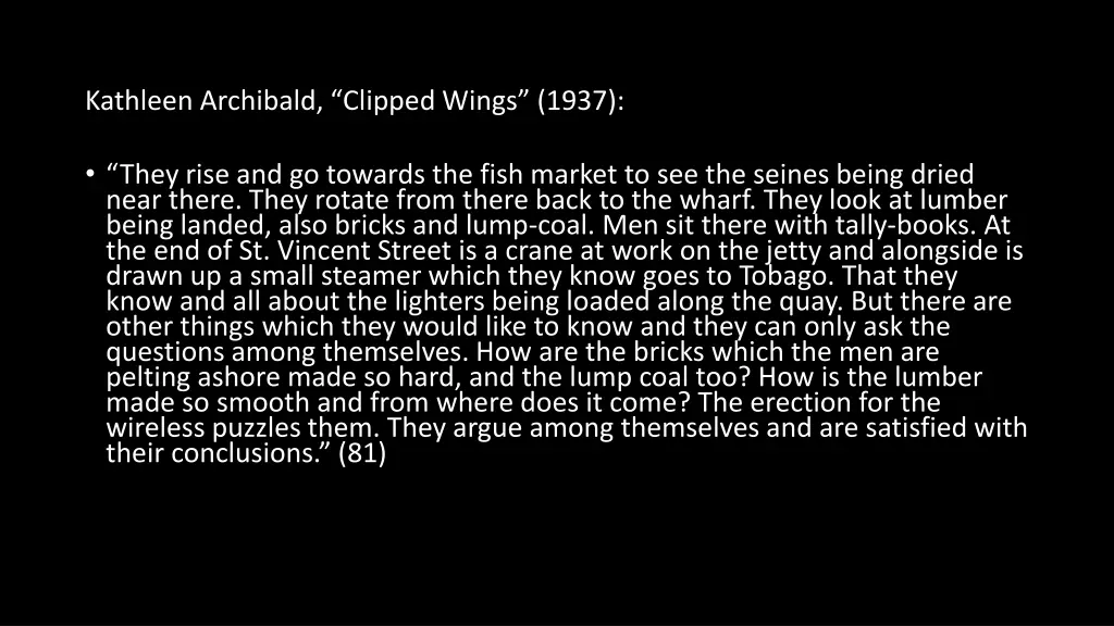 kathleen archibald clipped wings 1937