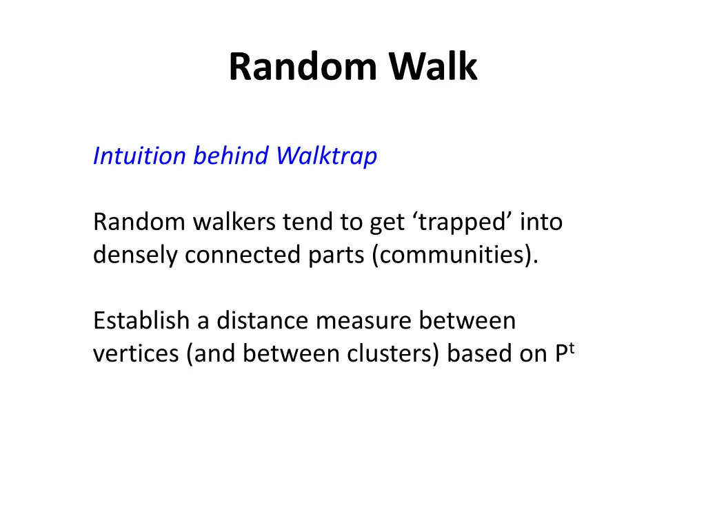 random walk 2