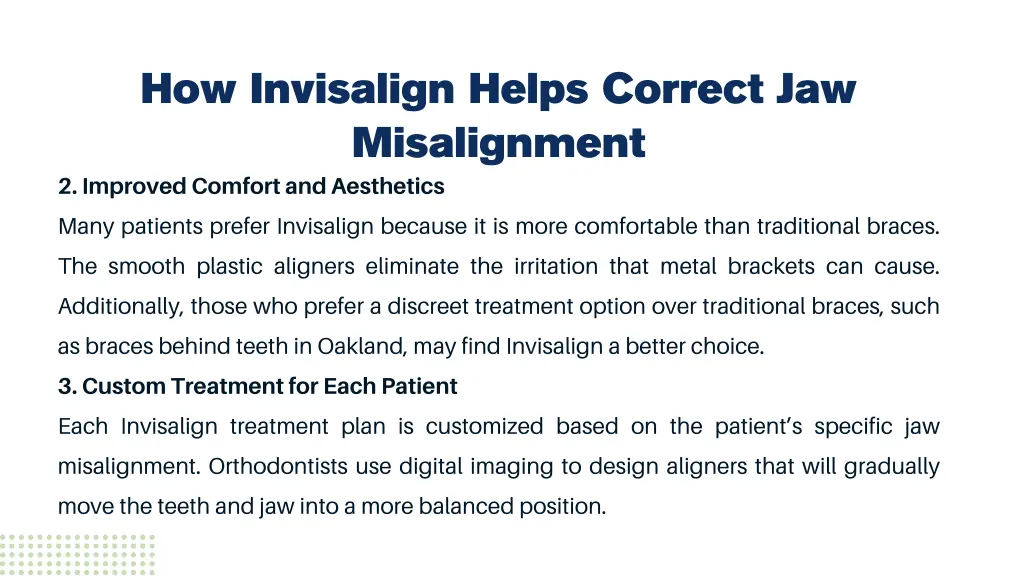 how invisalign helps correct jaw misalignment 1