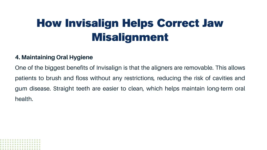 how invisalign helps correct jaw misalignment 2