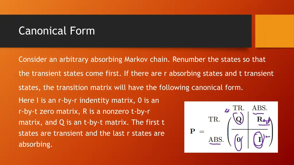 canonical form
