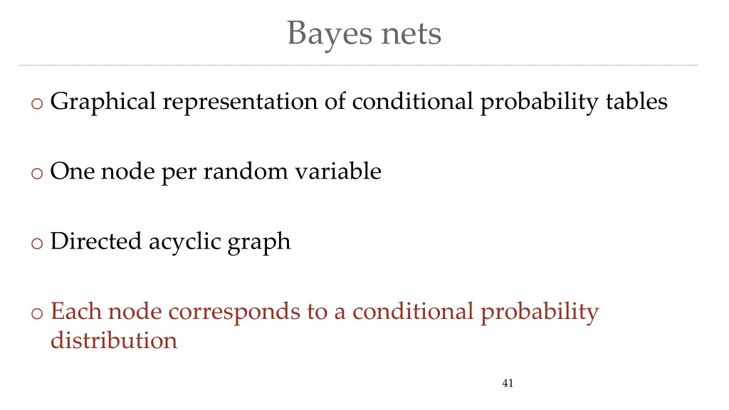 bayes nets 1