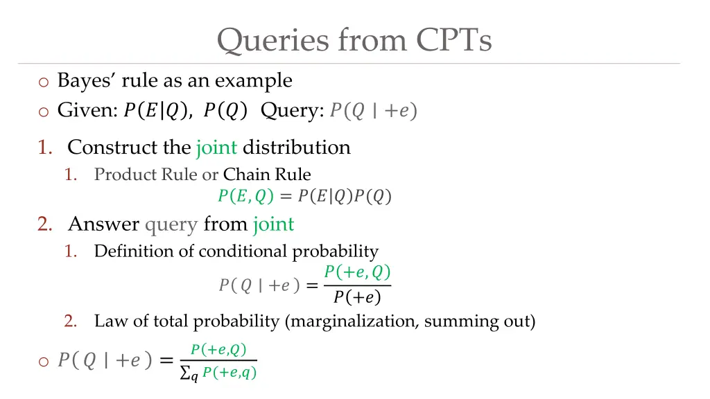 queries from cpts 1