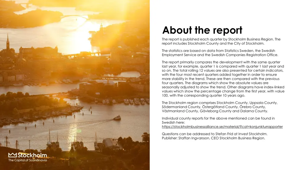 about the report