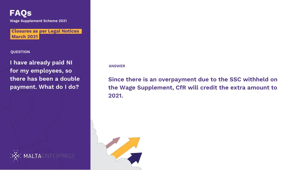 faqs wage supplement scheme 2021 10