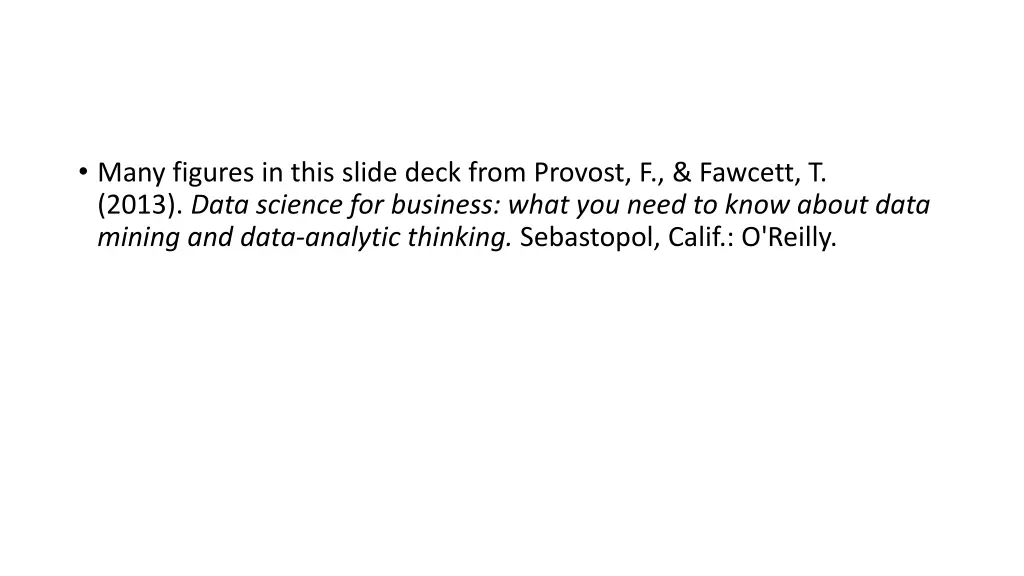 many figures in this slide deck from provost