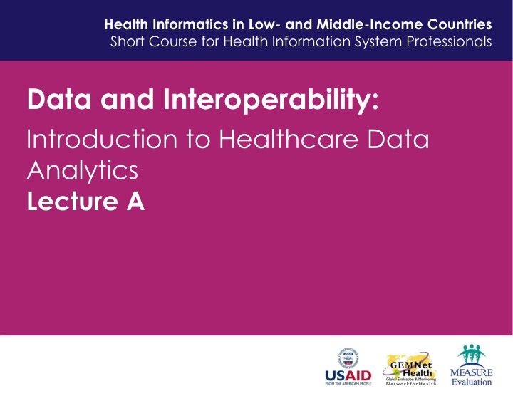 health informatics in low and middle income