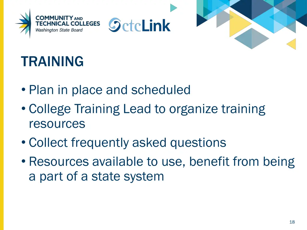 training