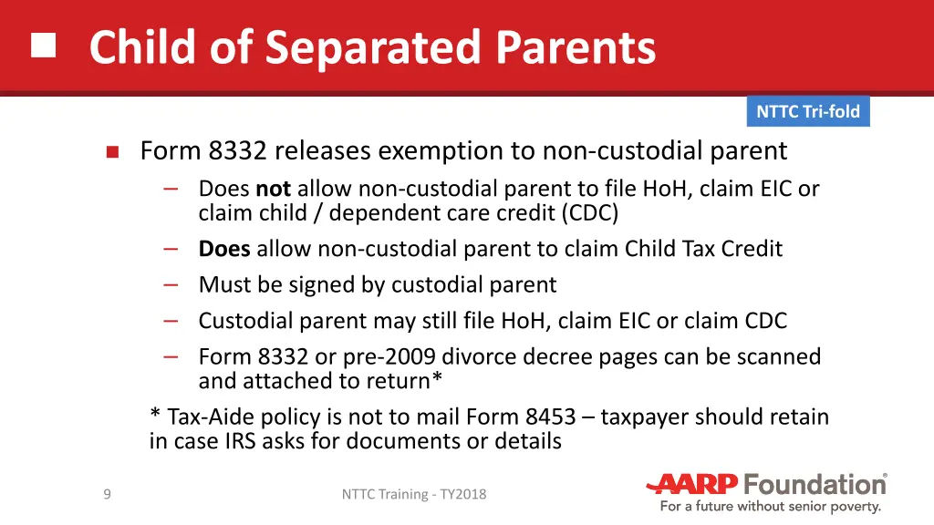 child of separated parents