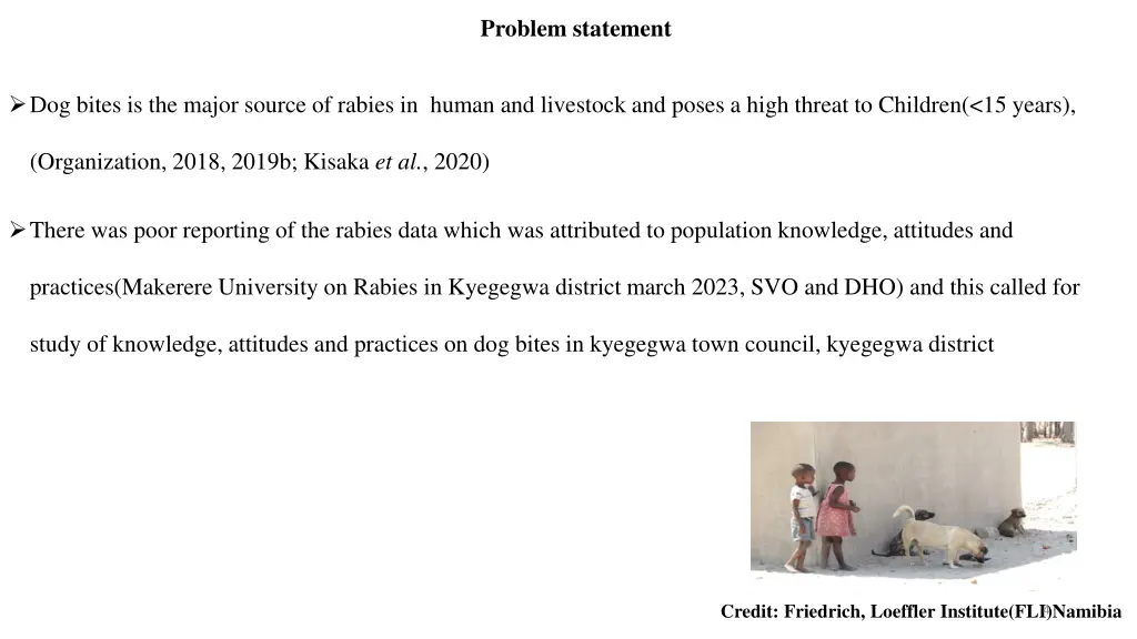 problem statement
